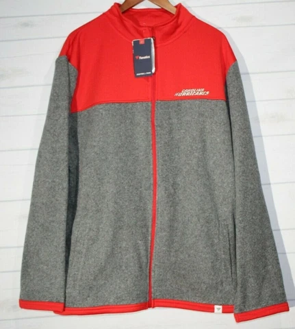FANATICS CAROLINA HURRICANES NHL FULL ZIP FLEECE JACKET - SIZE LARGE - NWT Cover