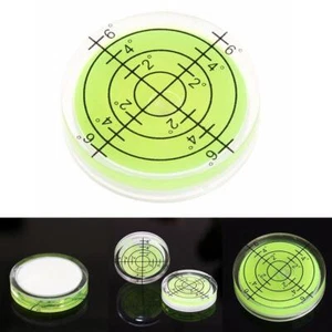 1xRound Bubble Levels Gauges Circular Spirit Bubble DegreeU.K. Levels Mark Q5V8 - Picture 1 of 12