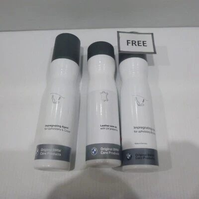 Genuine BMW Leather Care Plus Fabric Preserving PLUS FREE fabric care - image 1 of 2