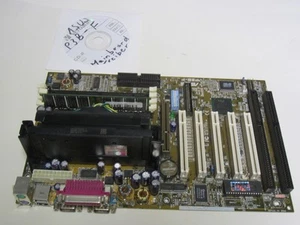Placa base ASUS P3B-F incluye CPU 450/512/100/2,0V y Ram 128MB - Imagen 1 de 10