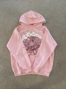 *BRAND NEW* Spider Worldwide “Pink” Hoodie - Ready To Ship🚚💨 (Size M) - Picture 1 of 2