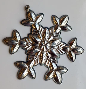 Gorham Sterling Silver Snowflake Ornament Christmas 2003 - Picture 1 of 4