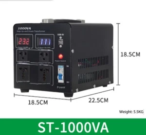 Step-Up/Step-Down Transformer 110V To 220V US Step-Up/Step-Down 220V To 110V - Picture 1 of 13