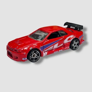 Hot Wheels Nissan Skyline GT-R (R32) Rojo Flo RARO de 2003 Copter Chase - Imagen 1 de 9