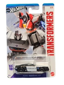 Hot Wheels 1:64 - Ford Mustang GT - Transformers Silver Series - Picture 1 of 2