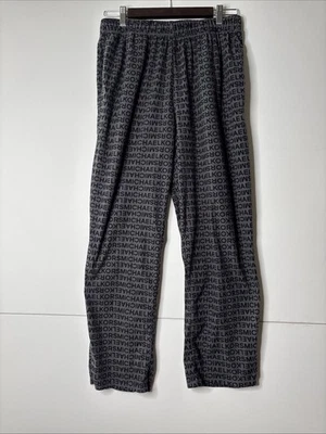 Michael Kors 休闲服法兰绒裤子 尺寸 Med 灰色 标志 — 第 1/4 张图片