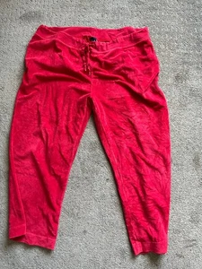 GAP Capri Velour Jogginghose Gr. XL rot - Bild 1 von 6