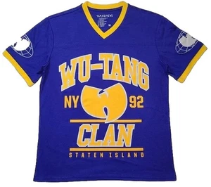 Wu-Wear Jersey Wu Tang Mesh Jersey 36 C.R.E.A.M RZA ODB GZA Method Man 👻face XL - Picture 1 of 10