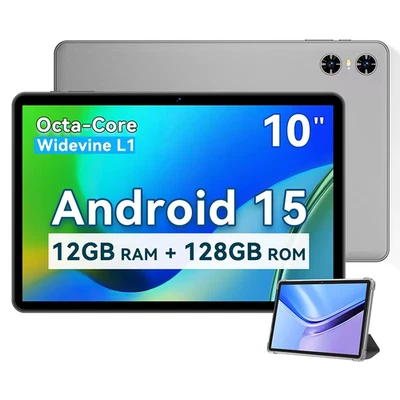 TABLET ULTIMO ANDROID 15 SVITOO 10.1" 8-Core 12GB 128GB ESPANDIBILE PAD PRO MAX - Immagine 1 di 4