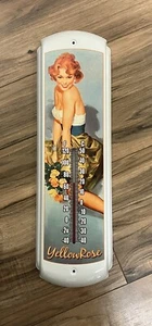 17" Yellow Rose Thermometer / FREE SHIPPING - Picture 1 of 2