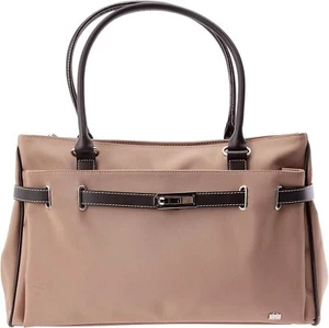 La Bagagerie Women's Passy Moka Brown Large 40 cm Handbag Shoulder Bag - Picture 1 of 10