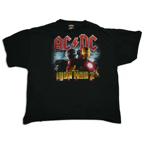 Maglietta AC/DC Iron Man 2 Band Marvel Movie Colonna Sonora Macchina da Guerra XXL - Foto 1 di 11