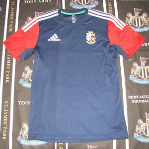 British & Irish Lions New Zealand Rugby 2013 Training Shirt Jersey Adidas Size M - Picture 1 of 8