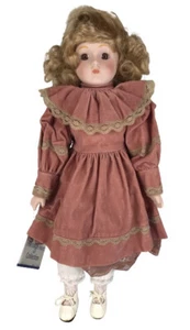 The Heritage Mint Collection Porcelain Doll 39cm - Picture 1 of 11