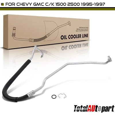 Engine Oil Cooler Hose Assembly for Chevrolet K1500 Suburban C3500HD Tahoe GMC - Image 1 of 4