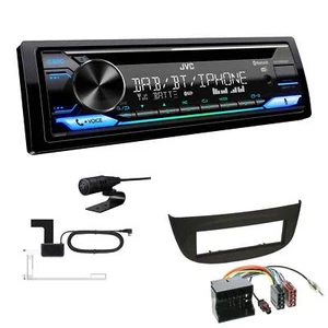 JVC CD-Receiver Autoradio DAB+ Bluetooth für Renault Twingo II 2009-2014 schwarz - Bild 1 von 6