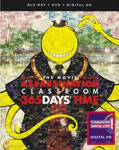 Assassination Classroom: 365 Days Time (Blu-ray Disc/DVD, 2018, 2-Disc Set) - Picture 1 of 6