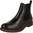 Tamaris 1-25056-29 Damen Schuhe Leder Chelsea Boots Stiefelette 003 Black Neu