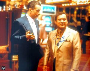 Joe Pesci w/ Robert De Niro Autographed CASINO 16x20 Photo ASI Proof