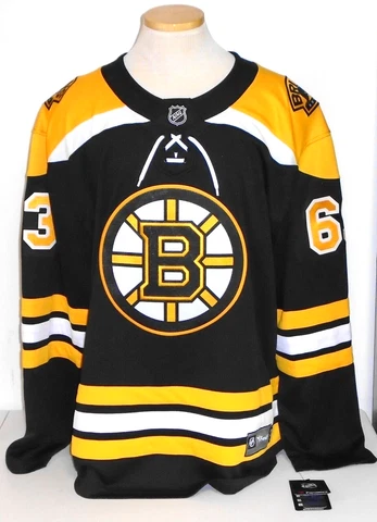 NWT Fanatics NHL Boston Bruins Brad Marchand Breakaway Jersey Mens XL, Flaw Cover