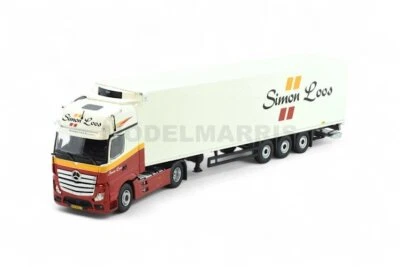 TEKNO 86827 Simon Loos Mercedes Benz Gigaspace 4x2 Reefer Semi-Remorque 1/50 - Photo 1/4