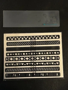 Bordes y etiquetas de troqueles de metal con prensa de diamante - BN - Imagen 1 de 3