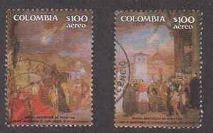 Colombia - 1987 - SC C775-76 - Used - Complete set - Picture 1 of 1