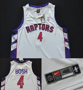 Chris Bosh Toronto Raptors Nike Jersey Authentic Dri Fit Custom Men 48 XL *READ* - Picture 1 of 13
