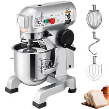 Vevor Commercial Food Mixer Electric Dough Mixer 15Qt 3 Speeds Pizza Bakery 600W
