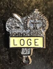 Houston Livestock Show And Rodeo 1990 “LOGE” Pin Very Rare