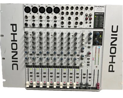 MEZCLADOR DE LÍNEA/MICRÓFONO 2 BUSES PHONIC MU1722X 17 ENTRADAS CON 16 EFECTOS DIGITALES Foto 1 de 4