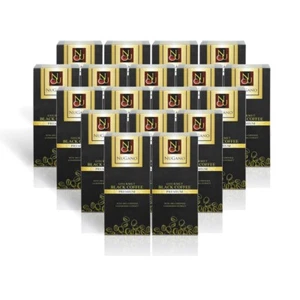 18x30's Nugano Black Coffee 100% Organic Ganoderma Extract Arabia Bean Fast Ship - Picture 1 of 12