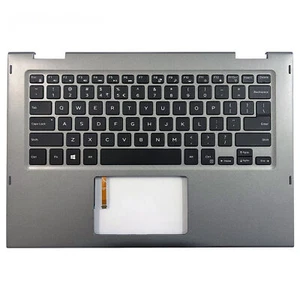 Neu für Dell Inspiron 13 5379 Handauflage mit Tastatur mit Hintergrundbeleuchtung Grau 0JCHV0 - Bild 1 von 2