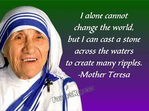 Madre Teresa de Calcuta IMÁN ~ REGALO Católico 4 x 3 pulgadas - Imagen 1 de 1