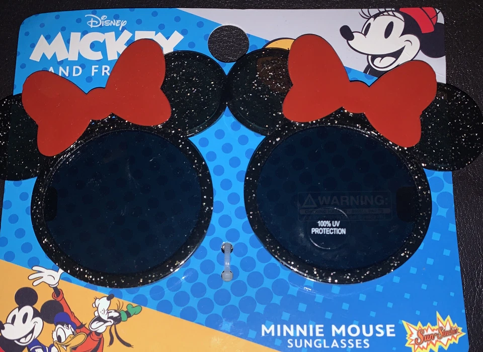 Disney Minnie Mouse Ears & Bows Kids/Child’s Sunglasses 100 UV Protection