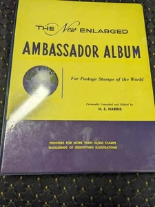 Album Ambasciatori Vintage 1961 Libro Francobolli Francobolli Del Mondo - Foto 1 di 3