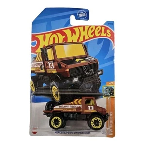 Hot Wheels Mercedes-Benz Unimog 1300 #61 HW Haulers 4/5 Toy Car COMBINE SHIPPING - Picture 1 of 2