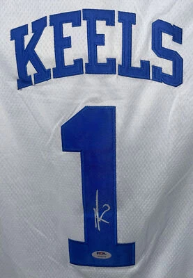 Trevor Keels Signed Autographed Duke Blue Devils Nike Jersey PSA/DNA Certified - Image 1 of 4