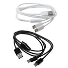 2 in 1 Multi Charging Cable Multiple Charge Cord USB to Phone USB C Splitter