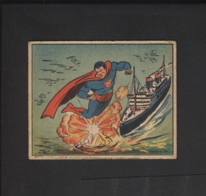 1940 R145 Superman Gum Inc. #61 Through the Mine Field
