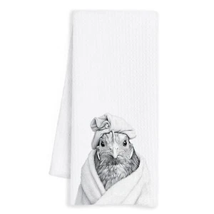 Cute Bear Bathroom Hand Towels 16x24" Bear Gifts for Kids Bathroom Animal Decor - Picture 1 of 7
