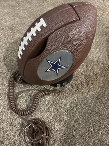 Vintage NFL Football Push Button Phone Dallas Cowboys Phone - Picture 1 of 6