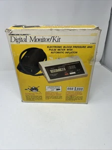 Homecare Clinic's LCD Digital Blood Pressure & Pulse Kit Model #234 (Large Cuff) - Picture 1 of 9