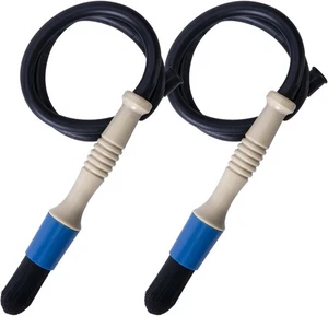 DECOHS Parts Washer Brush Set w/ 31" Hose – 2 Pack Flow-Thru Cleaner - Picture 1 of 7