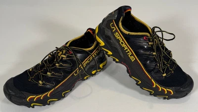 La Sportiva Ultra Raptor Trail Running Senderismo Zapatos para Hombres Negro Amarillo Talla 10 Foto 1 de 4
