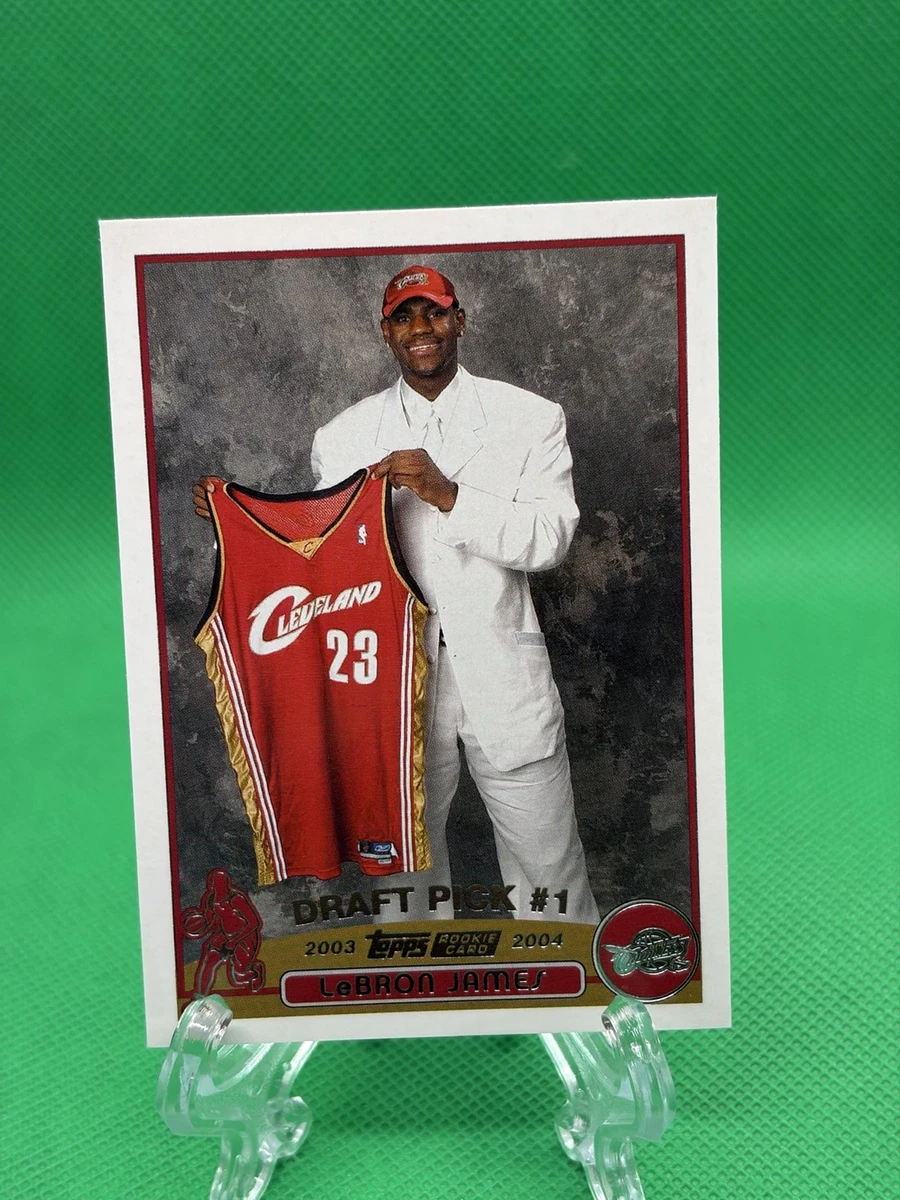 Topps LeBron James Rookie Basketball Trading Card Singles for sale