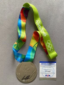 HENRIK STENSON AUTÓGRAFO 2016 RIO OLÍMPICO GOLF MEDALLA DE PLATA PSA AL76046 - Imagen 1 de 3