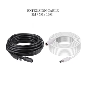 VERLÄNGERUNGSKABEL KABEL FÜR AC/DC 12 V NETZTEIL ADAPTER 5,5 X 2,1 UK - Bild 1 von 13
