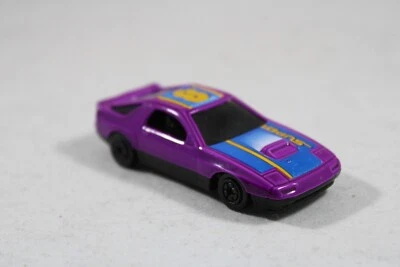 Yatming Mazda RX-7 Turbo Roxo Super 8 Nº Veículo de brinquedo fundido 807 - Imagem 1 de 4