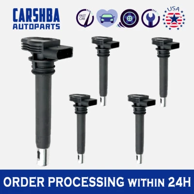 Premium Quality Ignition Coil for Audi A3 A4 A5 Quattro Volkswagen CC GTI Tiguan Foto 1 de 4